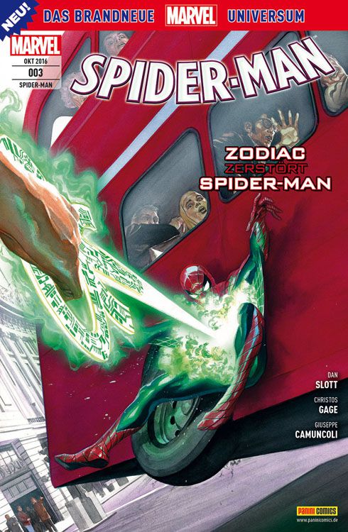 Spider-Man (2016) Zodiac zerstört Spider-Man