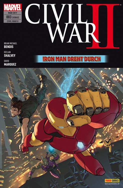 Civil War II Iron Man dreht durch