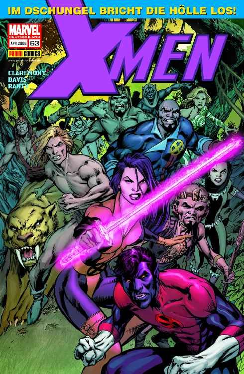 X-Men Im Dschungel bricht die Hölle los!