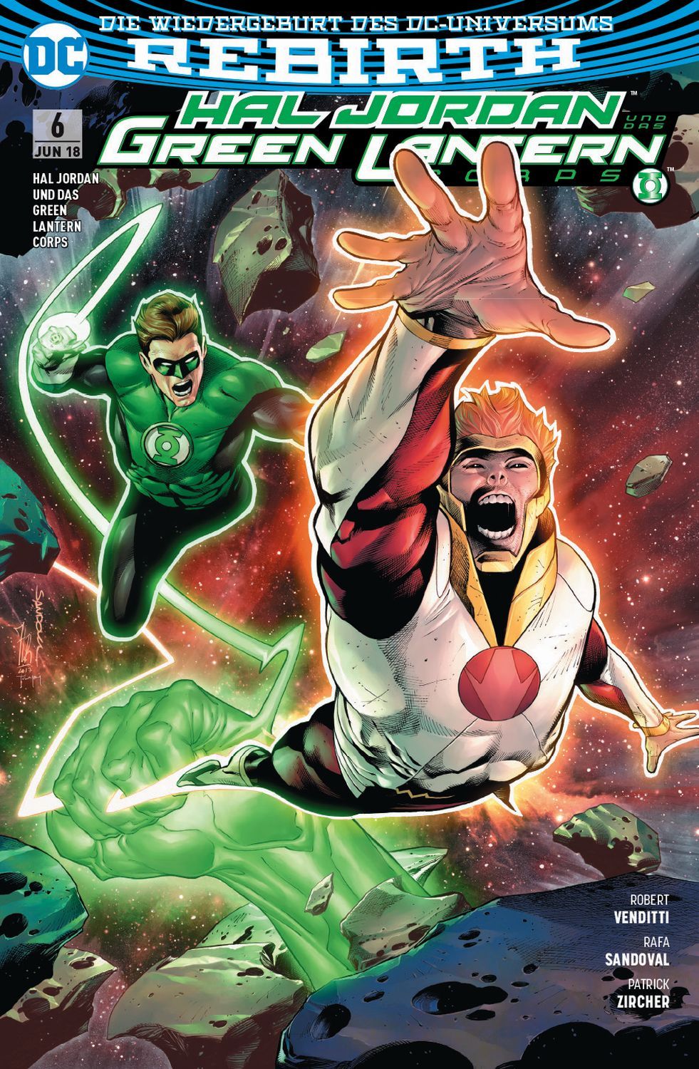 Hal Jordan und das Green Lantern Corps Der Fall der Götter