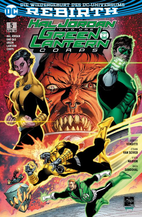 Hal Jordan und das Green Lantern Corps Der Bruch