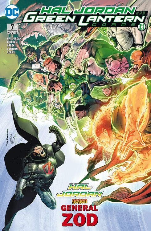 Hal Jordan und das Green Lantern Corps Zods Wille