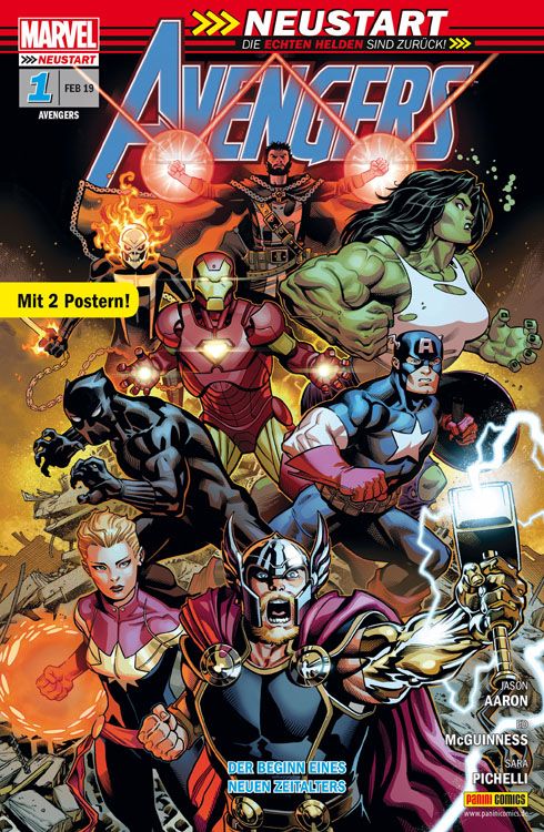 Avengers (Neustart) der Beginn eines neuen Zeitalters