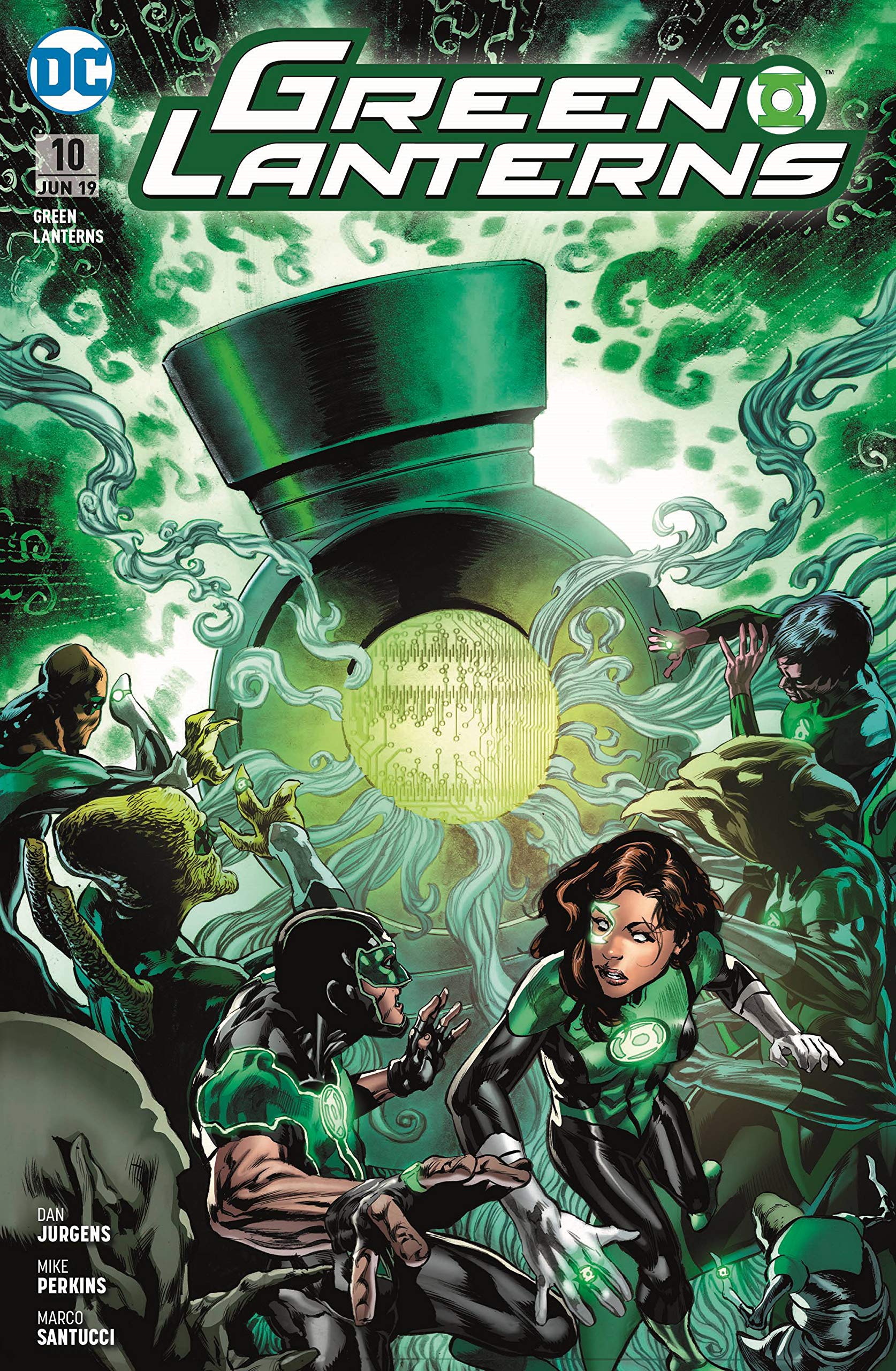 Green Lanterns Dunkle Mächte