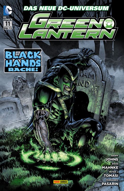Green Lanter Black Hands Rache!