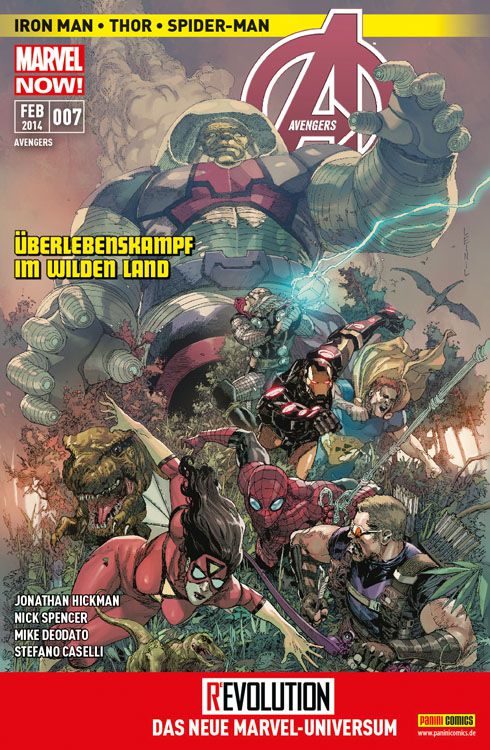 Avengers (Marvel Now!) Überlebenskampf im Wilden Land