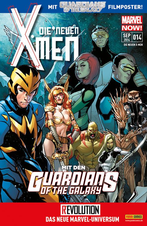 Die neuen X-Men Mit den Guardians of the Galaxy