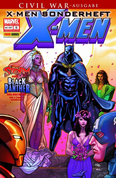 X-Men Sonderheft Storm und Black Panther Die Hochzeit Teil 2 Vermählung