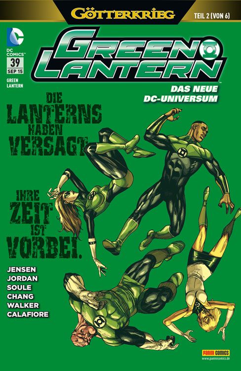 Green Lanter Die Lanterns haben versagt, ihre Zeit ist vorbei?