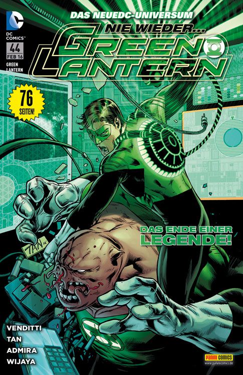 Green Lanter Das Ende eines Legende!