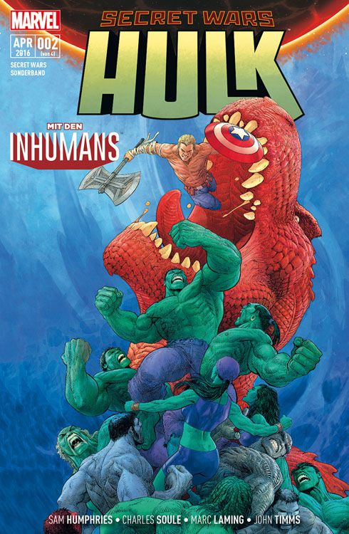 Secret Wars Sonderband Hulk/Inhumans