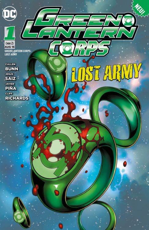 Green Lantern Corps Lost Aemy