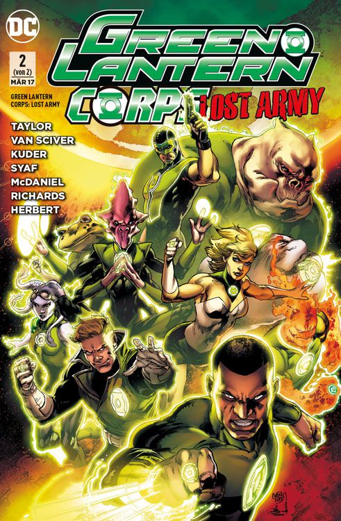 Green Lantern Corps Lost Army