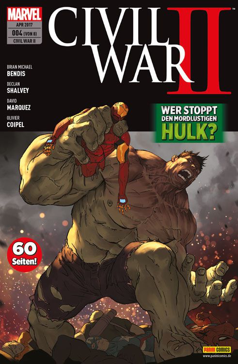 Civil War II Wer stoppt den mordlustigen Hulk?