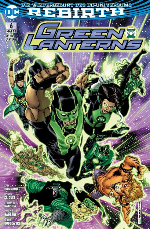Green Lanterns Am Anfang der Zeit