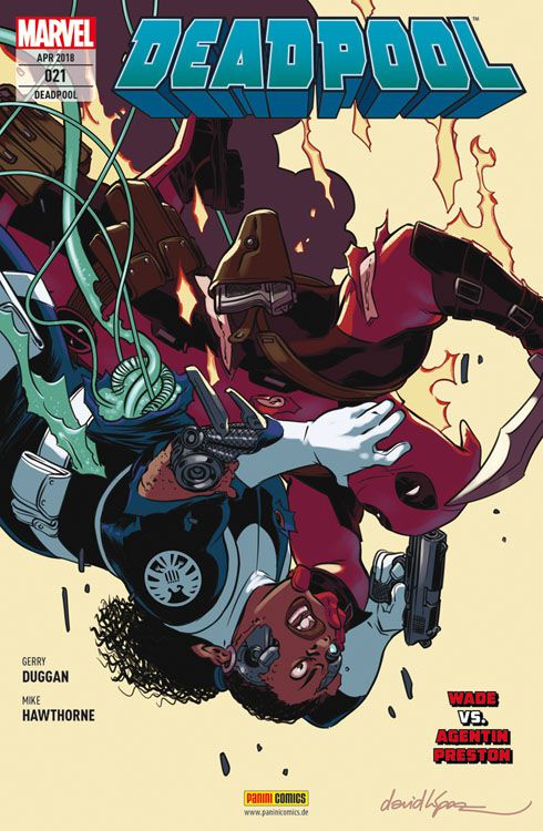 Deadpool (2016) Wade vs. Agentin Preston