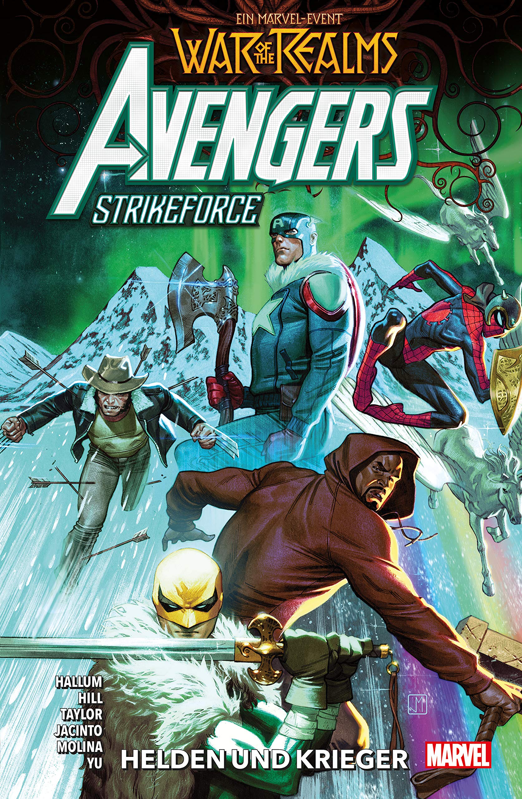 War of the Realms: Avengers Strikeforce Helden und Krieger