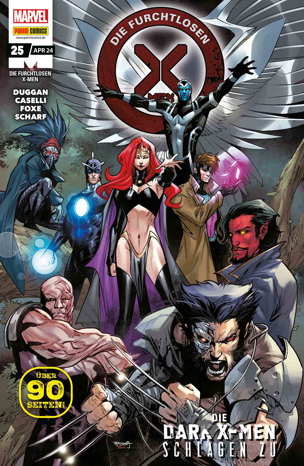 Die furchtlosen X-Men Die Dark X-Men schlagen zu