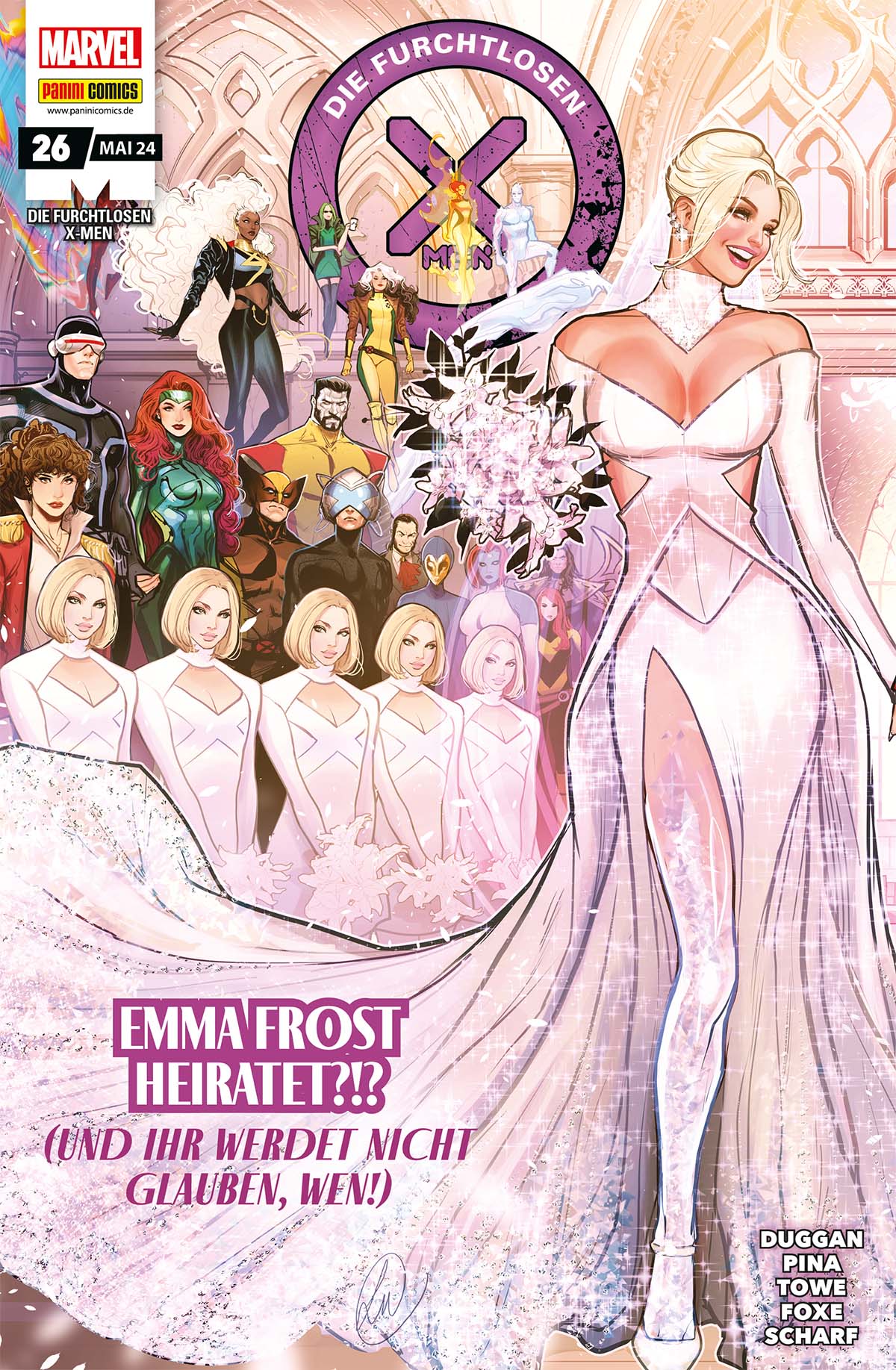 Die furchtlosen X-Men Emma Frost heiratet?!? (Und ihr werdet nicht glauben, wen!)