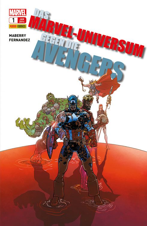 Das Marvel-Universum gegen die Avengersa 