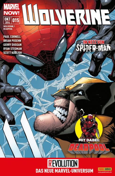 Wolverine und Deadpool Im Netz von Spider-Man