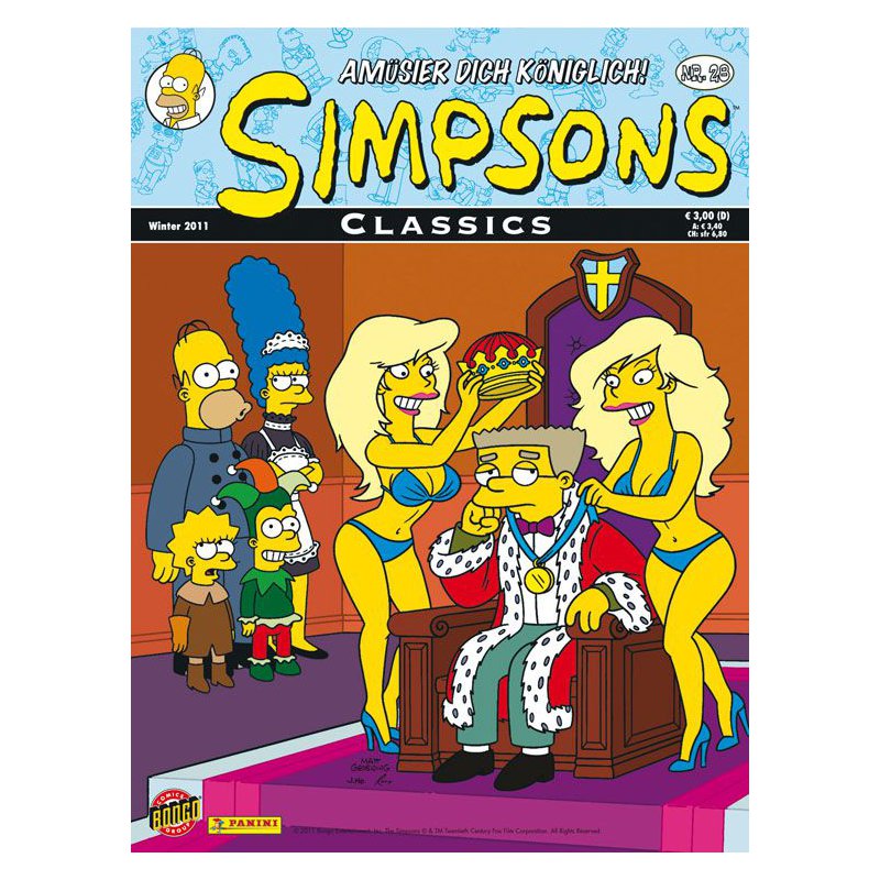 Simpsons Classics AmÃ¼sier dich KÃ¶niglich