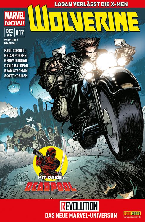 Wolverine und Deadpool Logan verlässt die X-Men