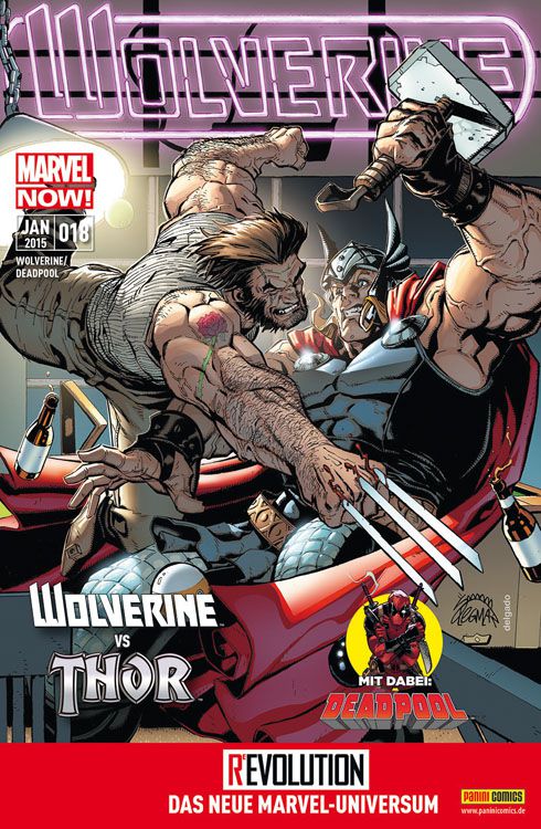 Wolverine und Deadpool Wolverine vs. Thor