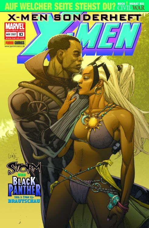X-Men Sonderheft Storm und Black Panther die Hochzeit Teil 1 Brautschau