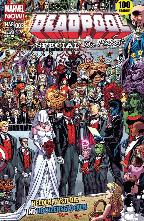 Deadpool Special Helden, hysterie und Hochzeitsglocken