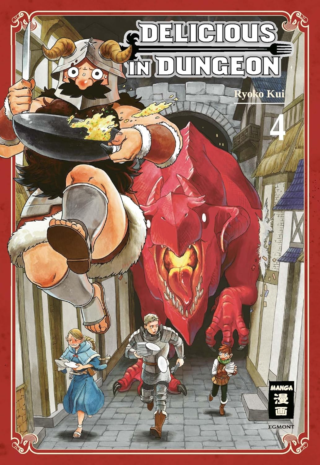 Roter Drache Delicious in Dungeon